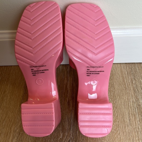 Madden Girl women’s Bubegum Pink Palacee Heeled Sandal. Size 9 - Picture 6 of 7